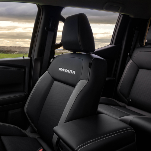 2026 Nissan Navara ST-X Outback Red Interior