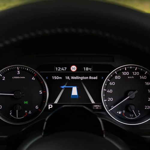 2026 Nissan Navara ST-X Outback Red Interior