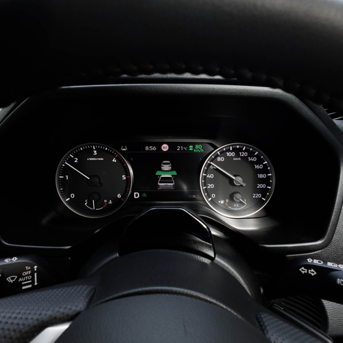 2026 Nissan Navara ST-X Outback Red Interior