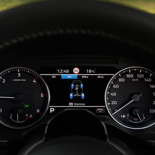 2026 Nissan Navara ST-X Outback Red Interior