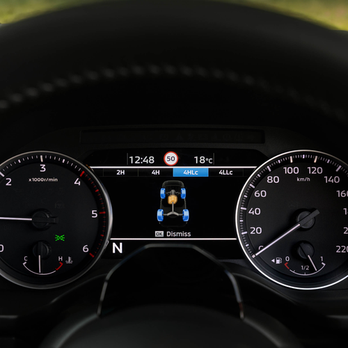 2026 Nissan Navara ST-X Outback Red Interior