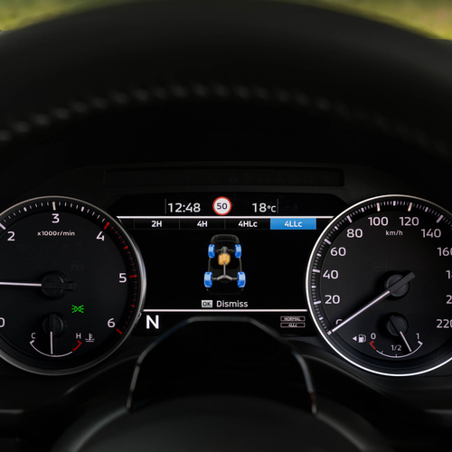 2026 Nissan Navara ST-X Outback Red Interior