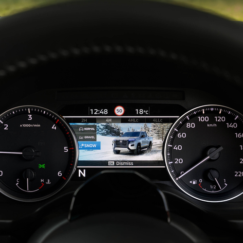 2026 Nissan Navara ST-X Outback Red Interior