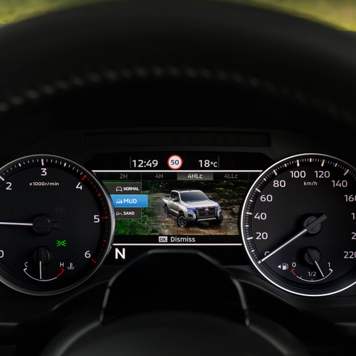 2026 Nissan Navara ST-X Outback Red Interior