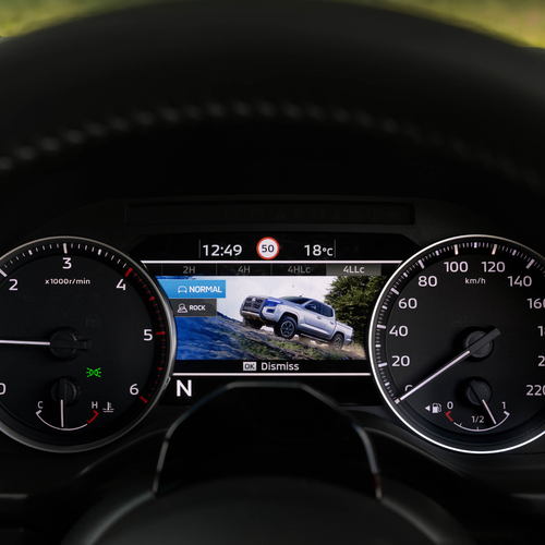 2026 Nissan Navara ST-X Outback Red Interior
