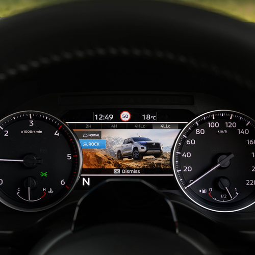 2026 Nissan Navara ST-X Outback Red Interior