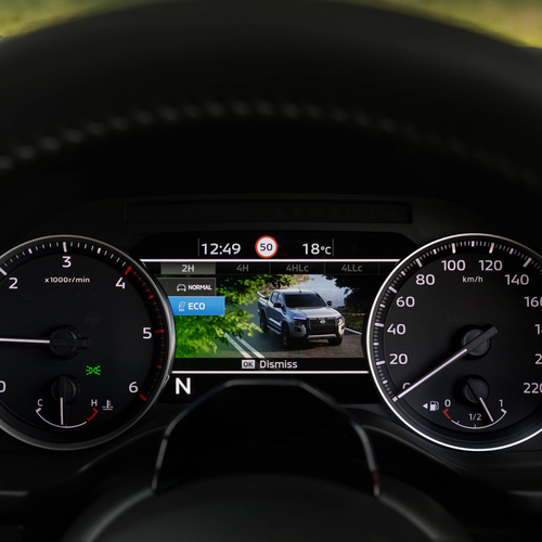 2026 Nissan Navara ST-X Outback Red Interior