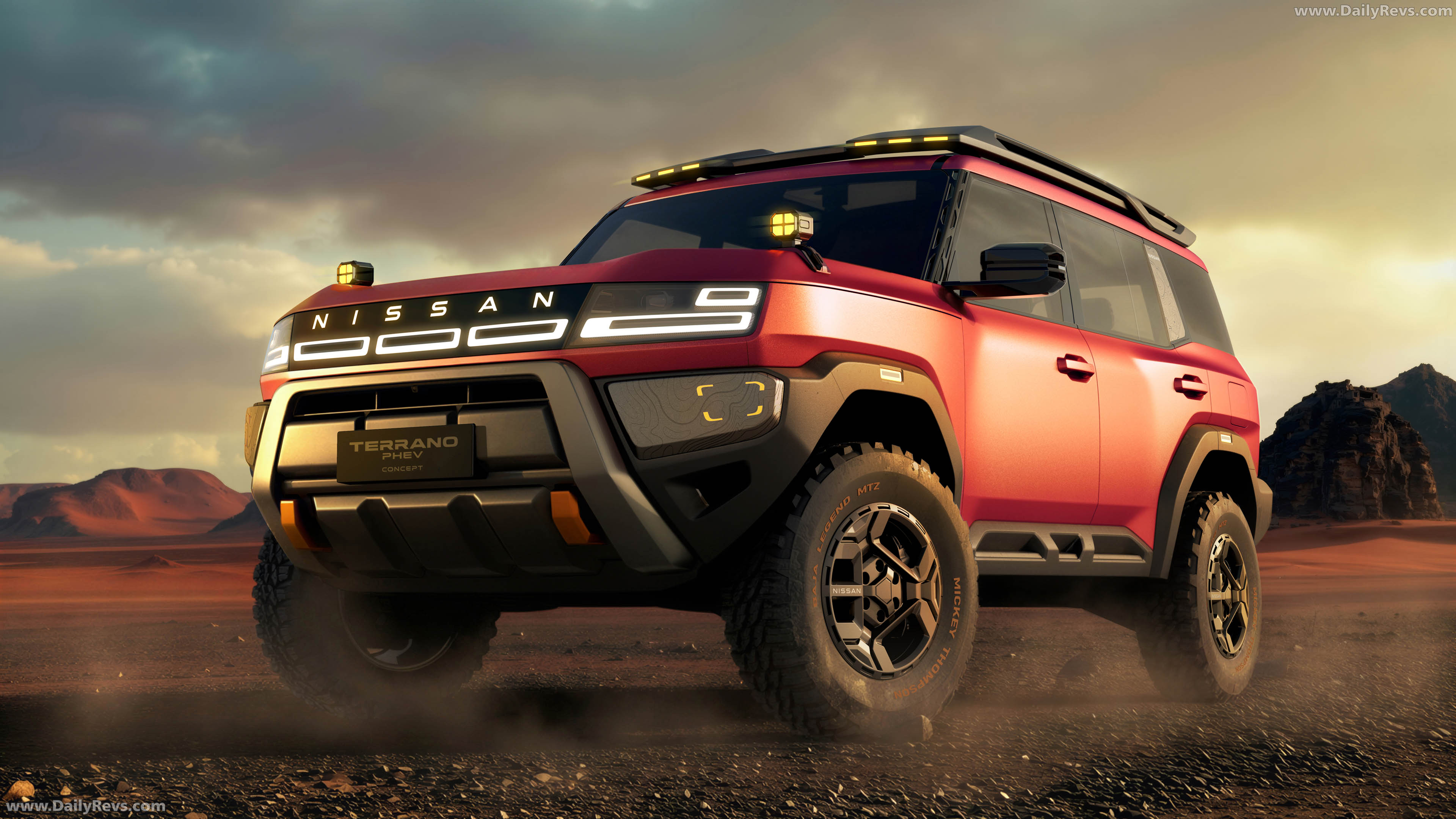 2026 Nissan Terrano PHEV Concept Front View