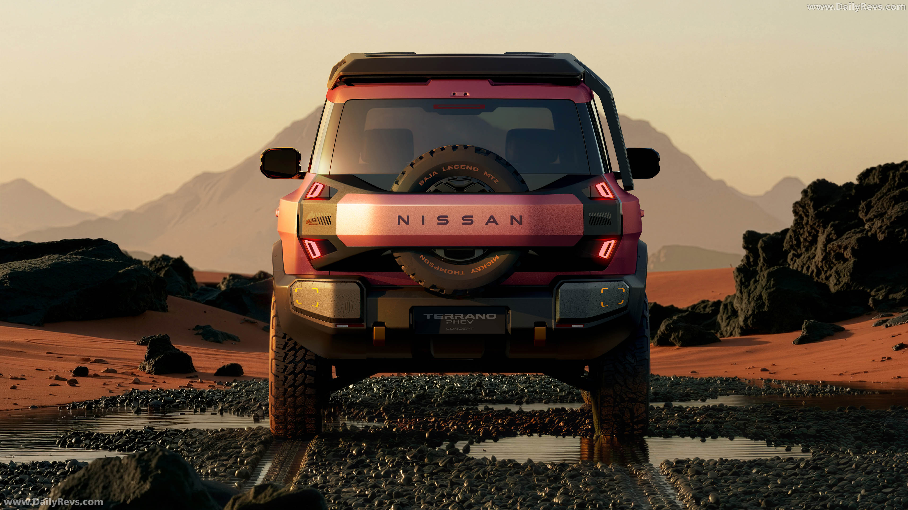 2026 Nissan Terrano PHEV Concept Rear View