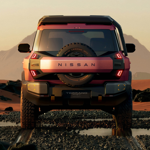 2026 Nissan Terrano PHEV Concept Rear View