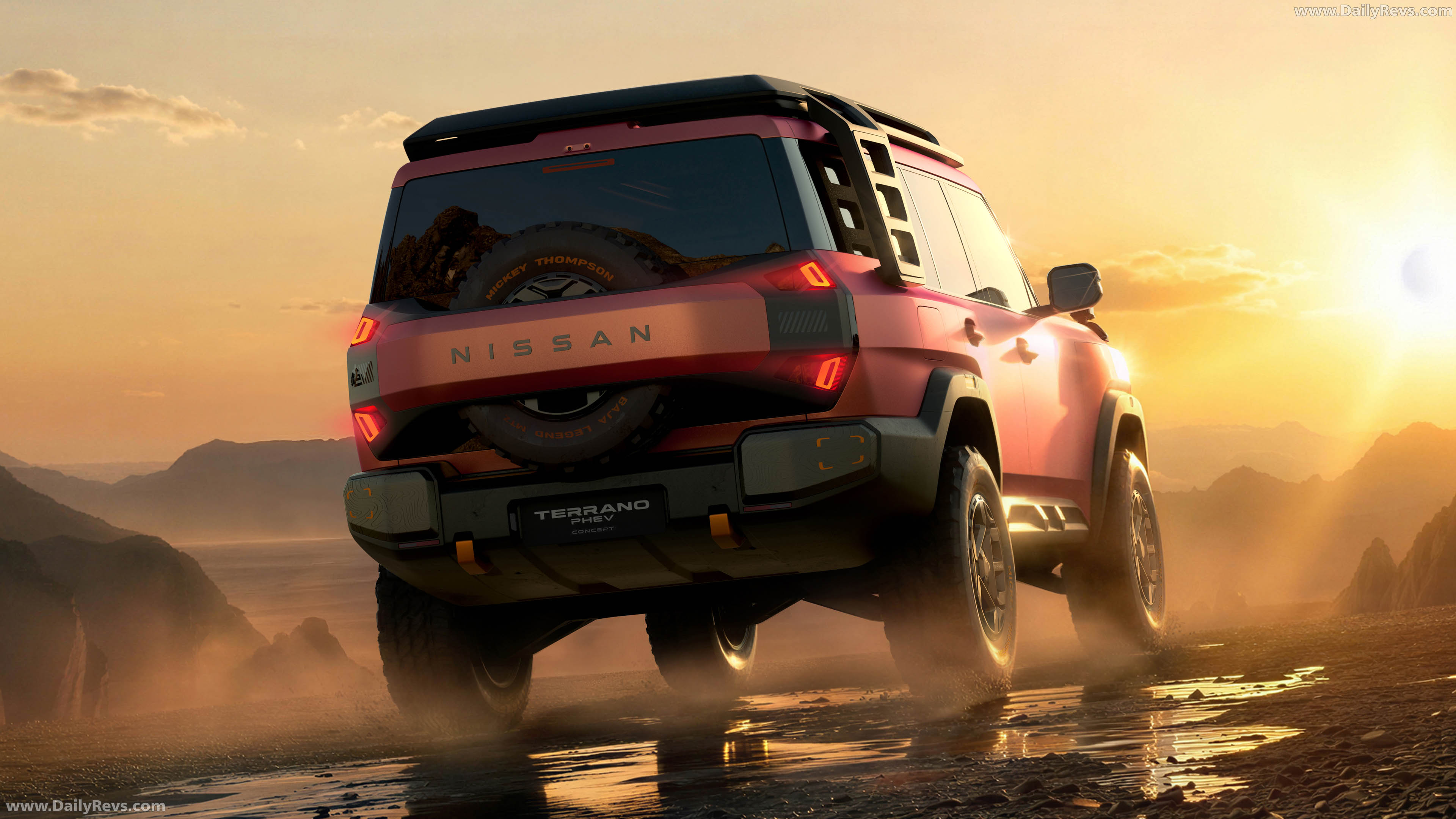 2026 Nissan Terrano PHEV Concept Rear View
