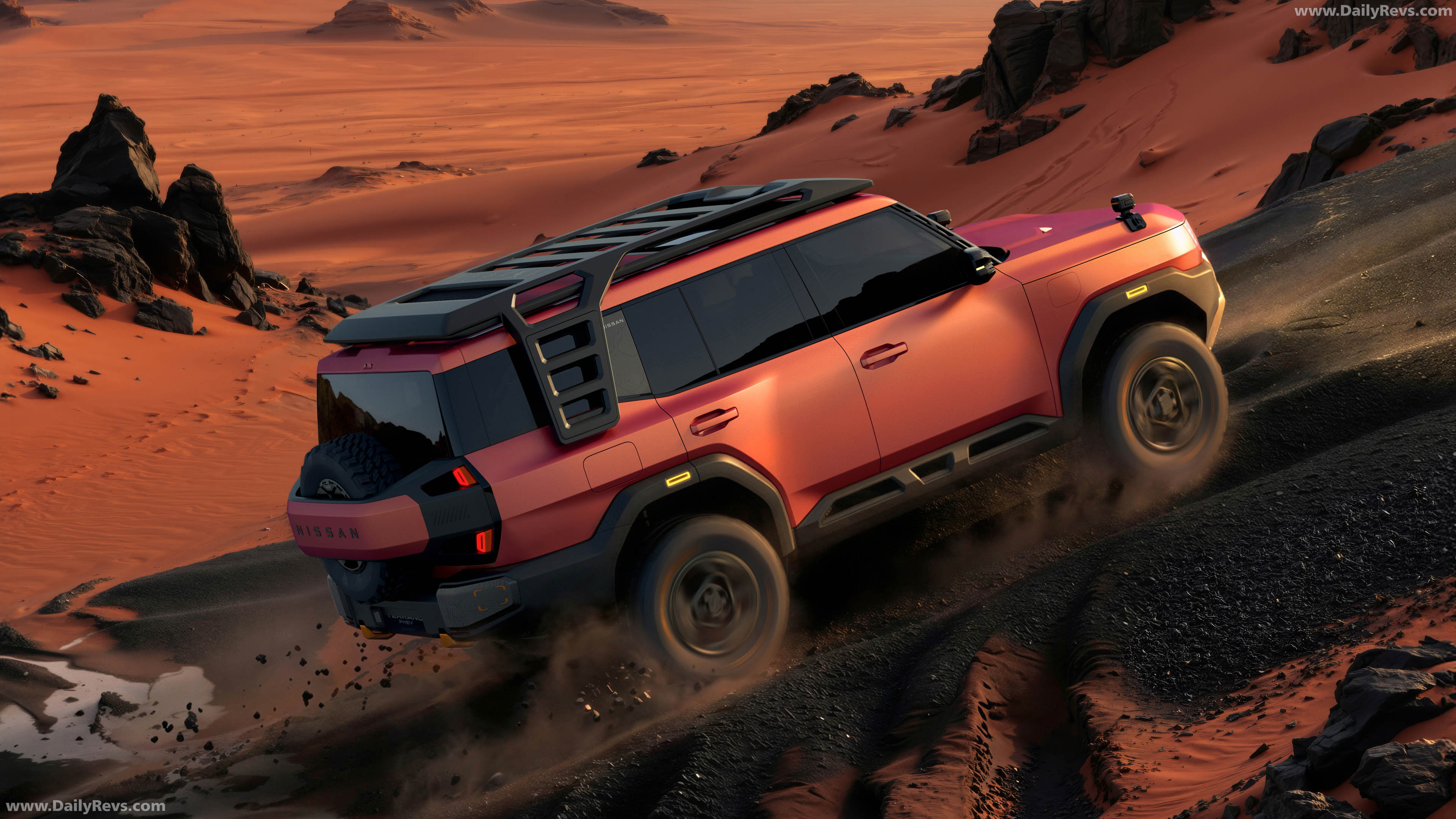 2026 Nissan Terrano PHEV Concept Top View