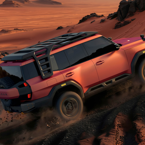 2026 Nissan Terrano PHEV Concept Top View