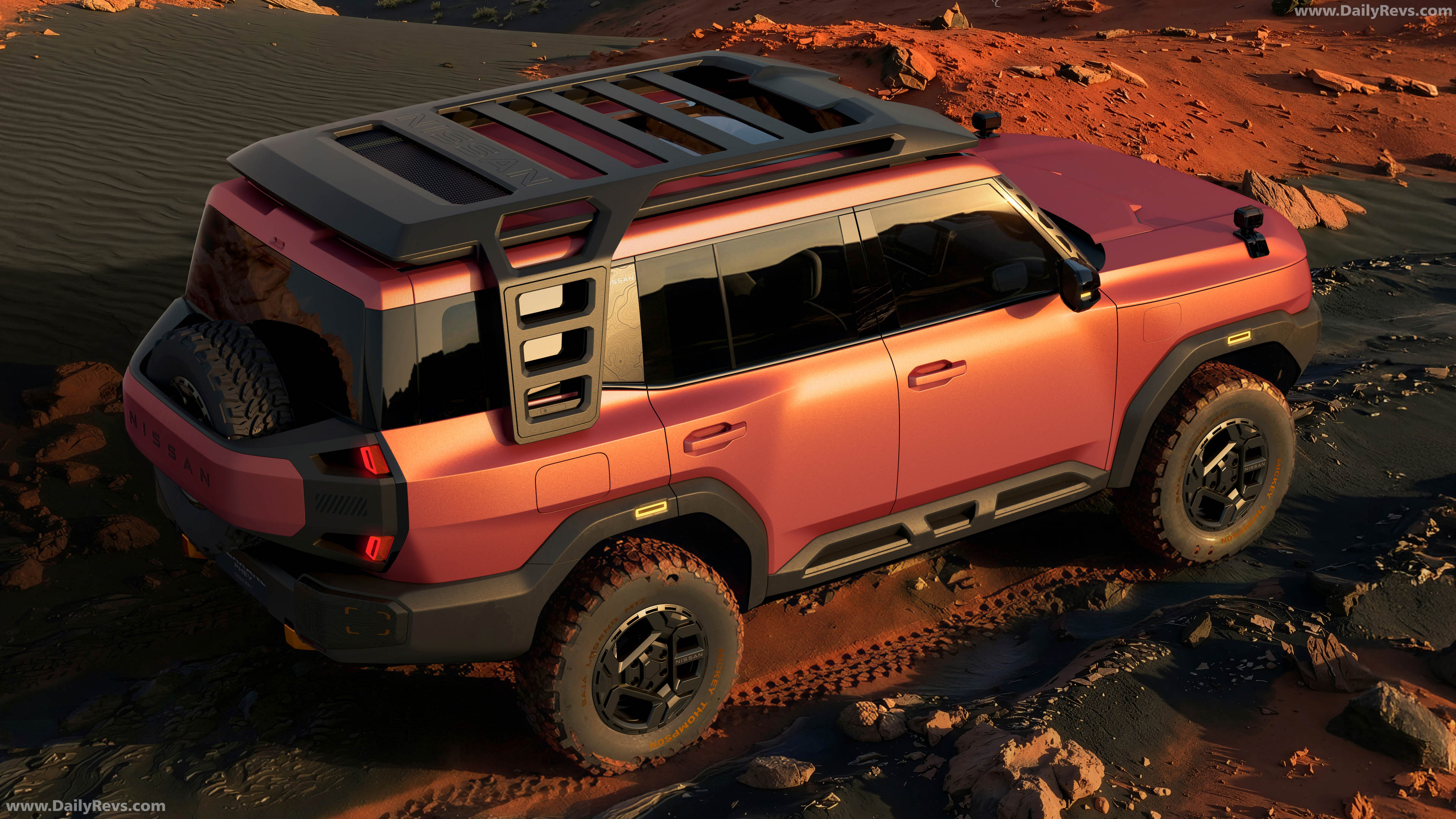 2026 Nissan Terrano PHEV Concept Top View