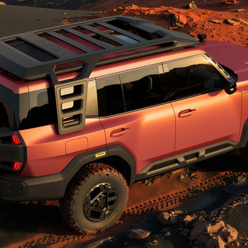2026 Nissan Terrano PHEV Concept Top View