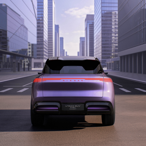 2026 Nissan Urban SUV PHEV Concept Rear View