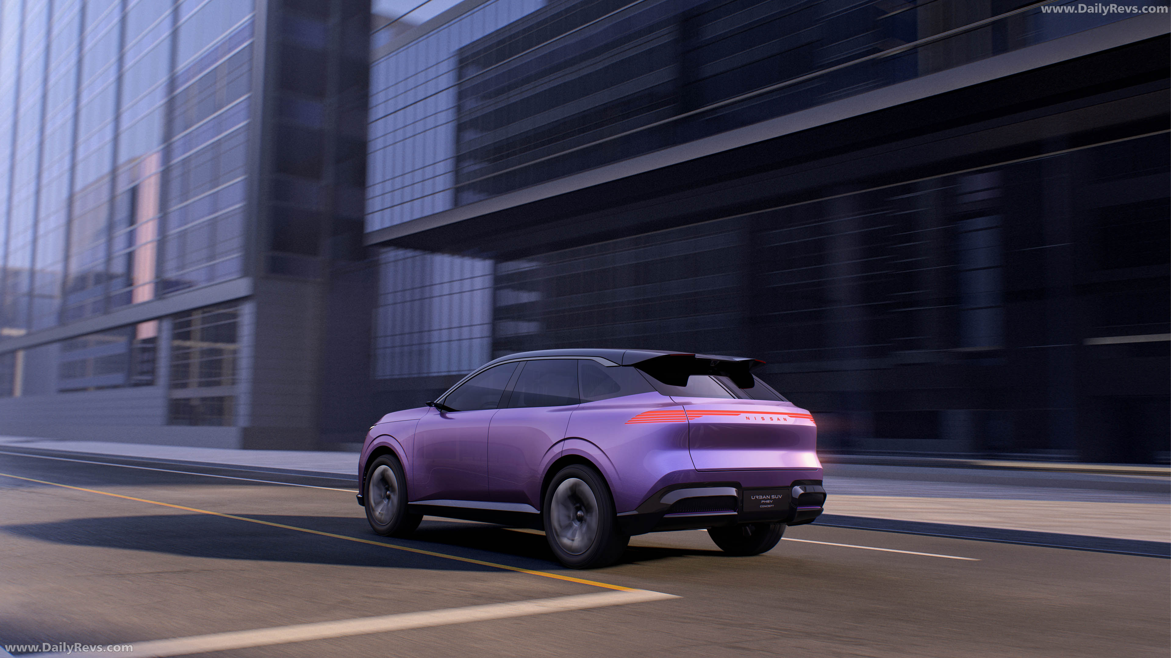 2026 Nissan Urban SUV PHEV Concept Rear View