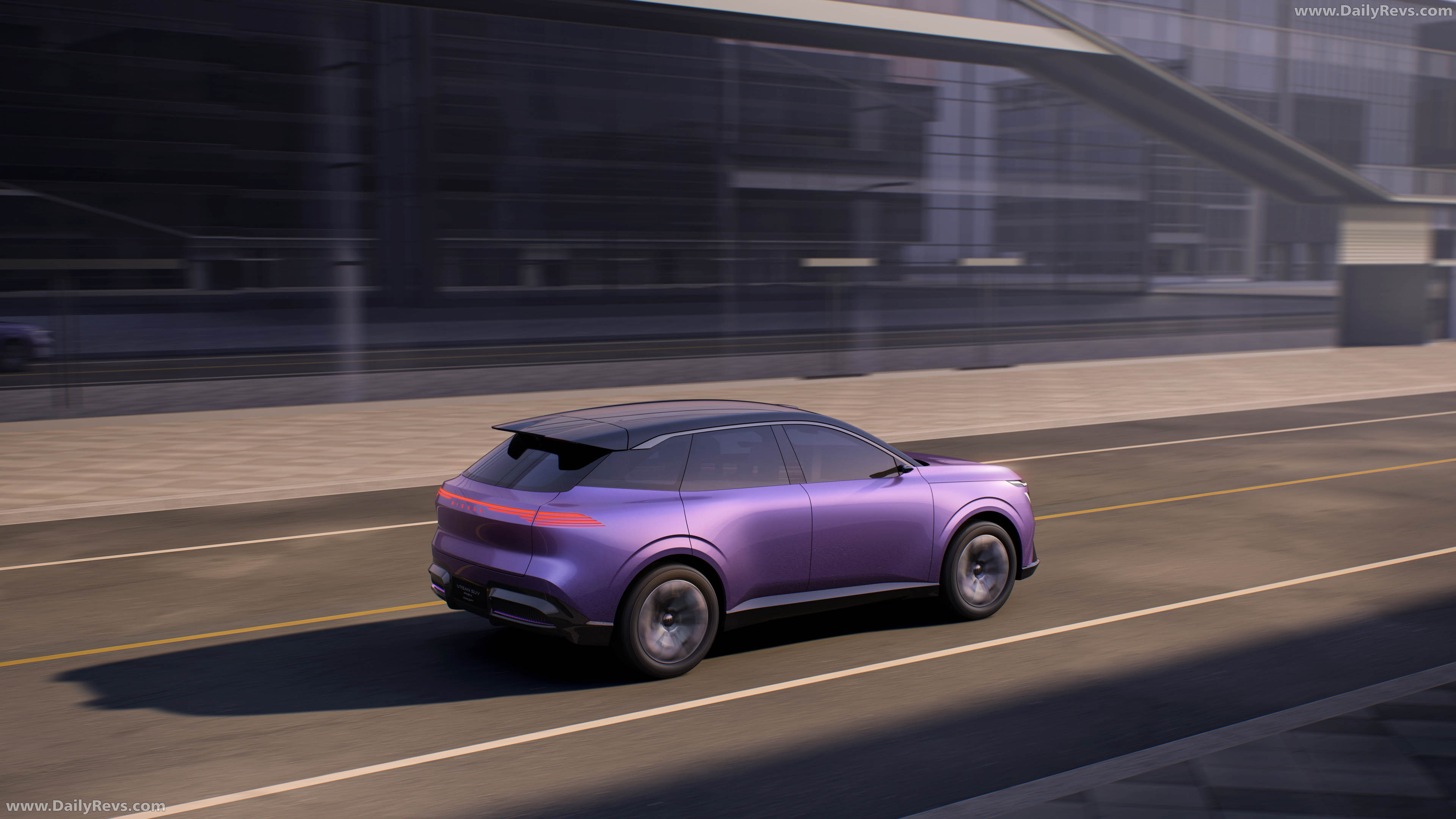 2026 Nissan Urban SUV PHEV Concept Rear View