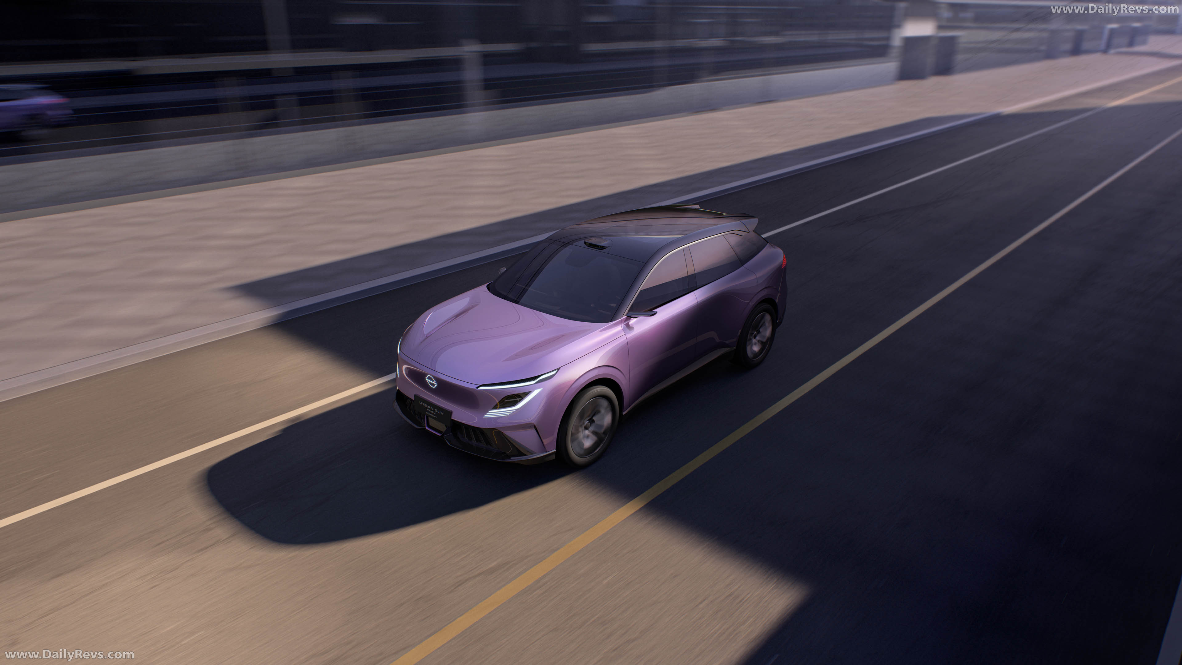 2026 Nissan Urban SUV PHEV Concept Top View