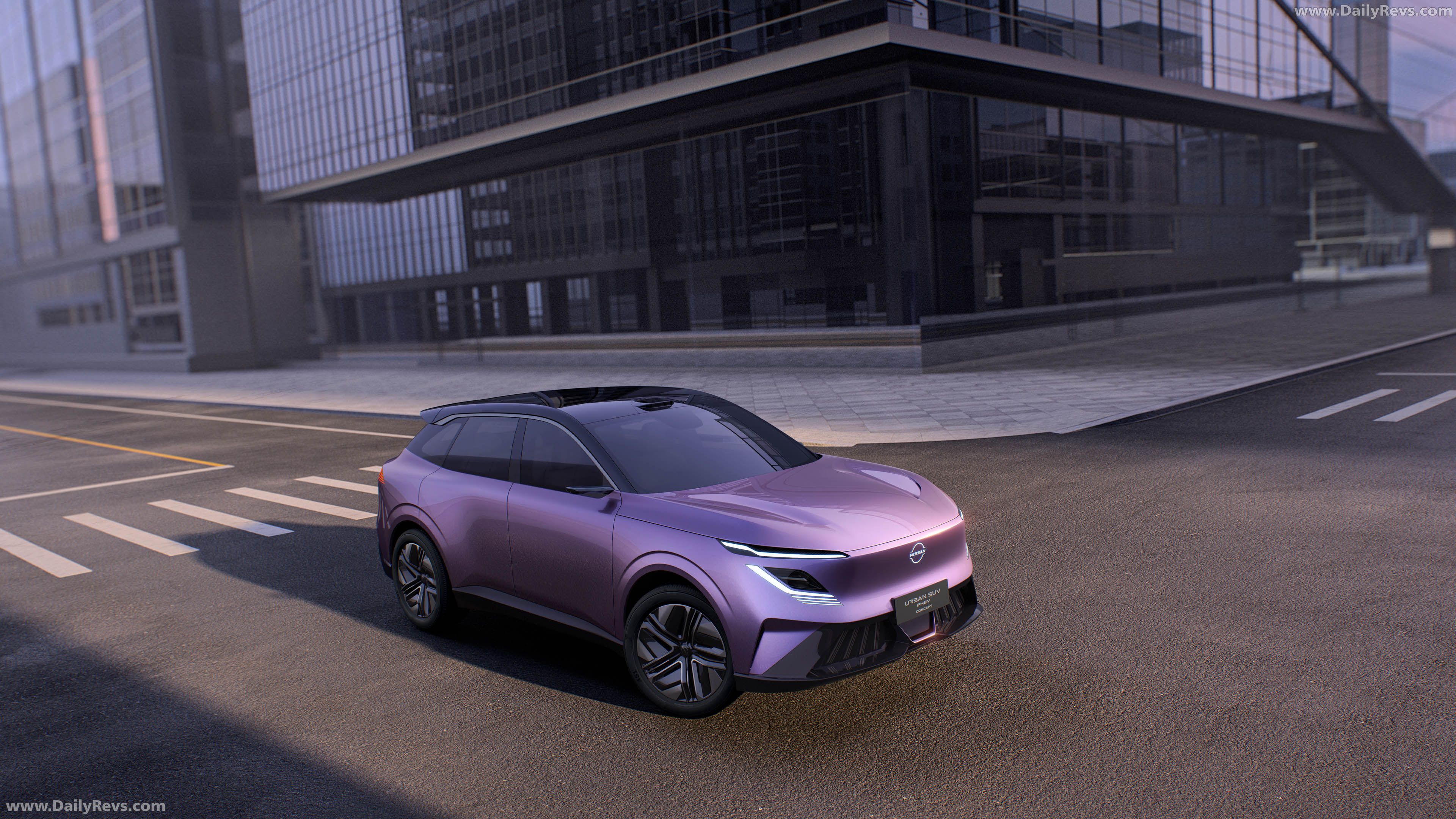 2026 Nissan Urban SUV PHEV Concept Top View