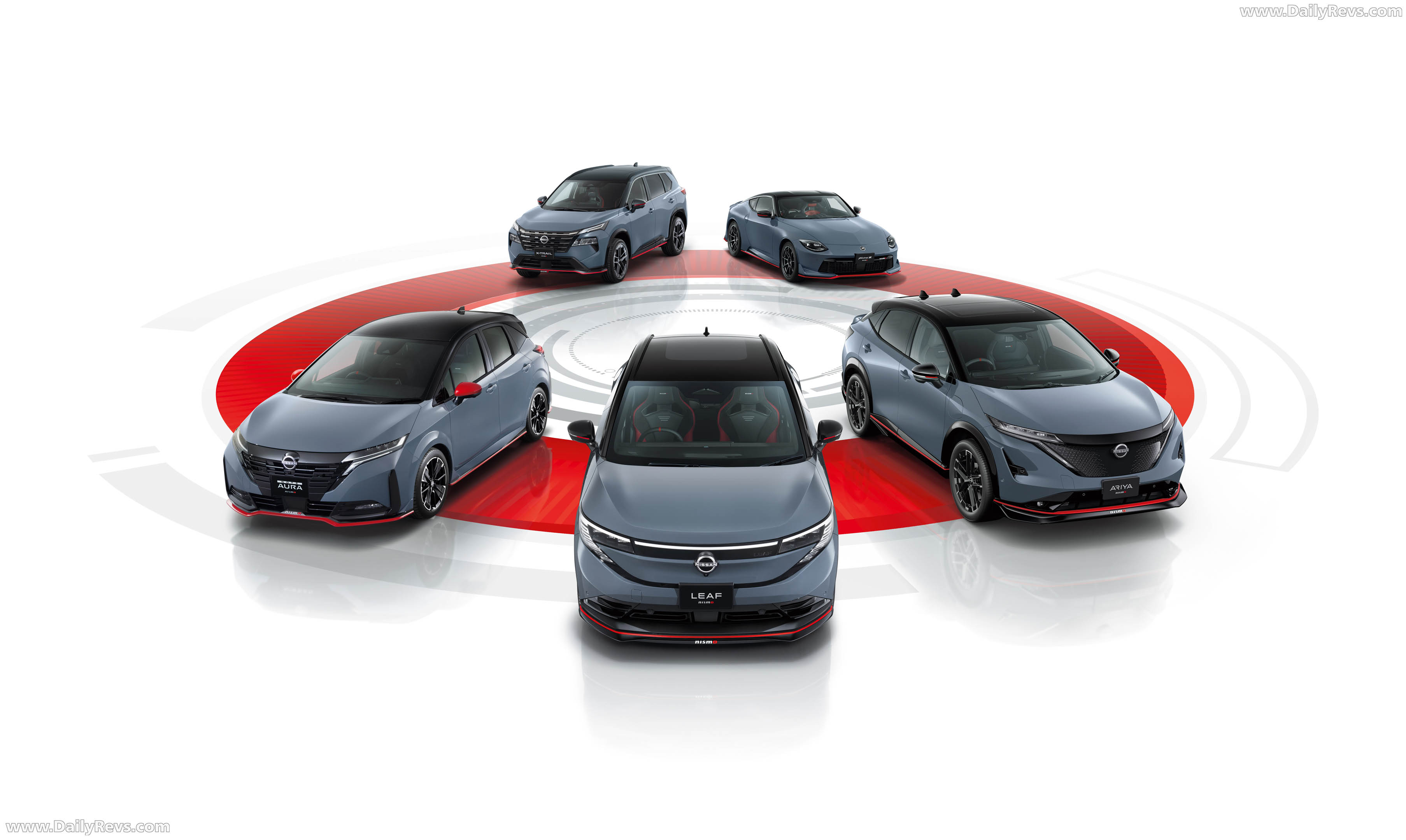 2027 Nissan Leaf Nismo Top View
