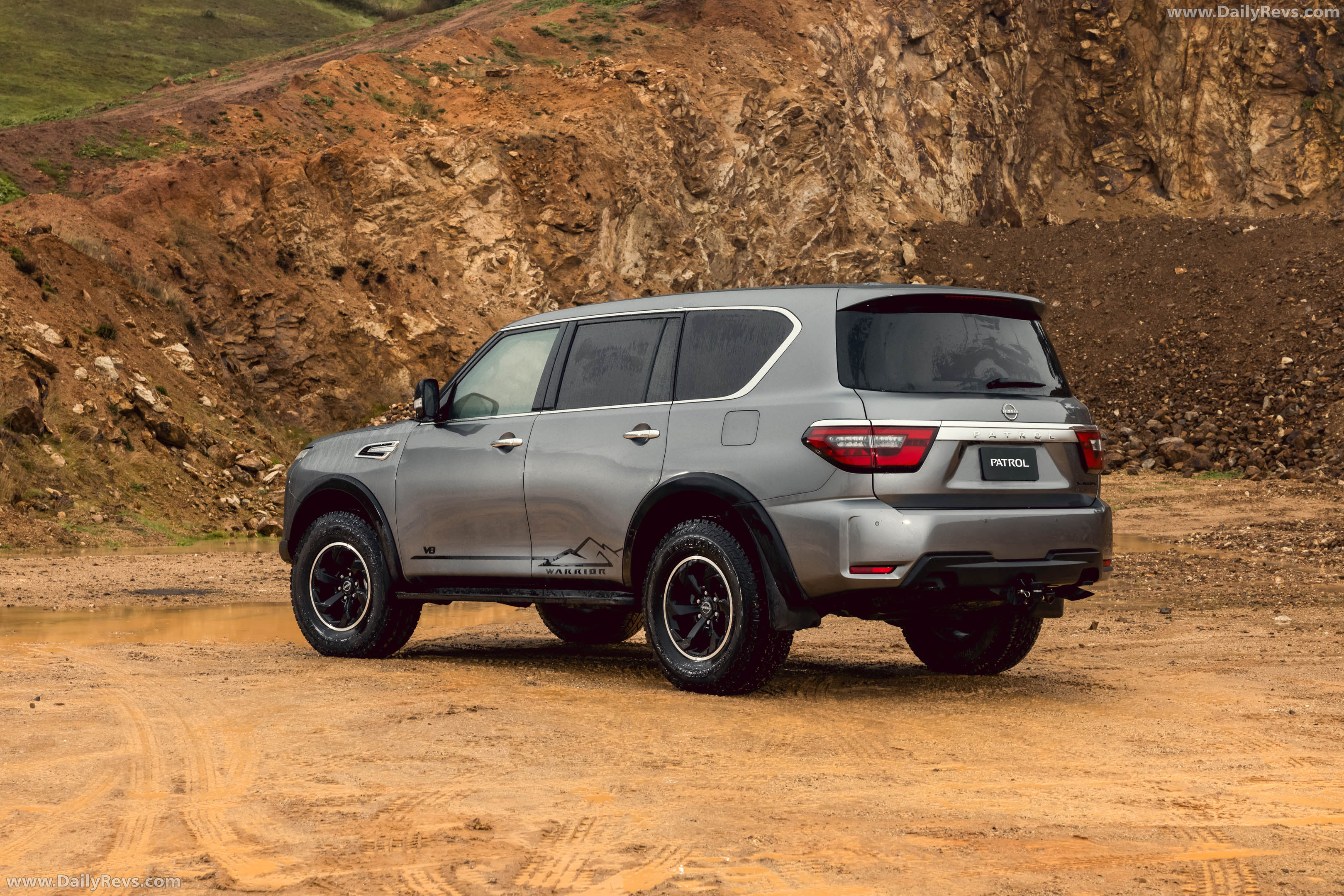 2022 Nissan Patrol Warrior Y62 Rear View