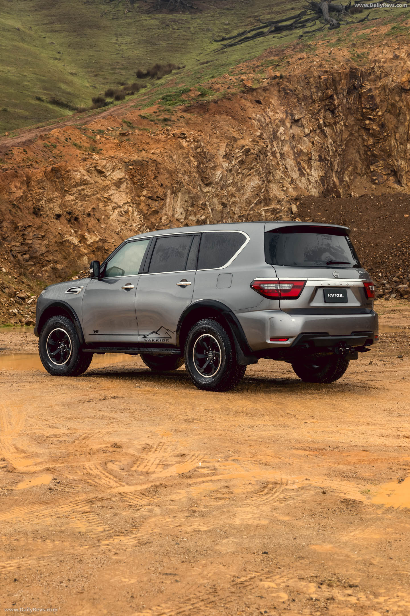 2022 Nissan Patrol Warrior Y62 Rear View