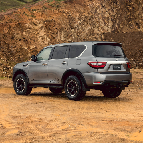 2022 Nissan Patrol Warrior Y62 Rear View