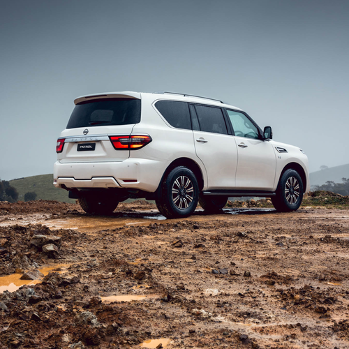 2022 Nissan Patrol Ti-L Y62 Rear View