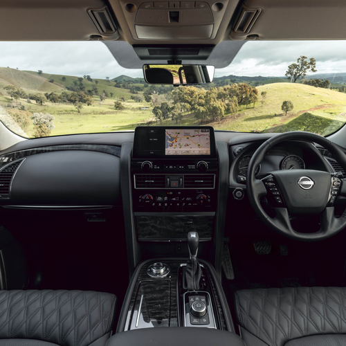 2022 Nissan Patrol Ti-L Y62 Interior