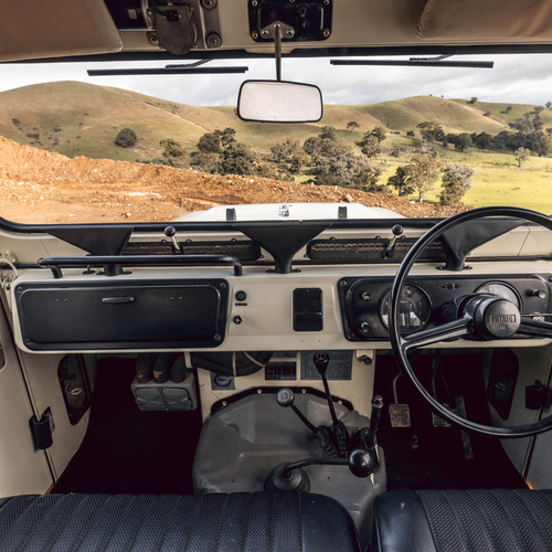 1961 Nissan Patrol G60 Interior