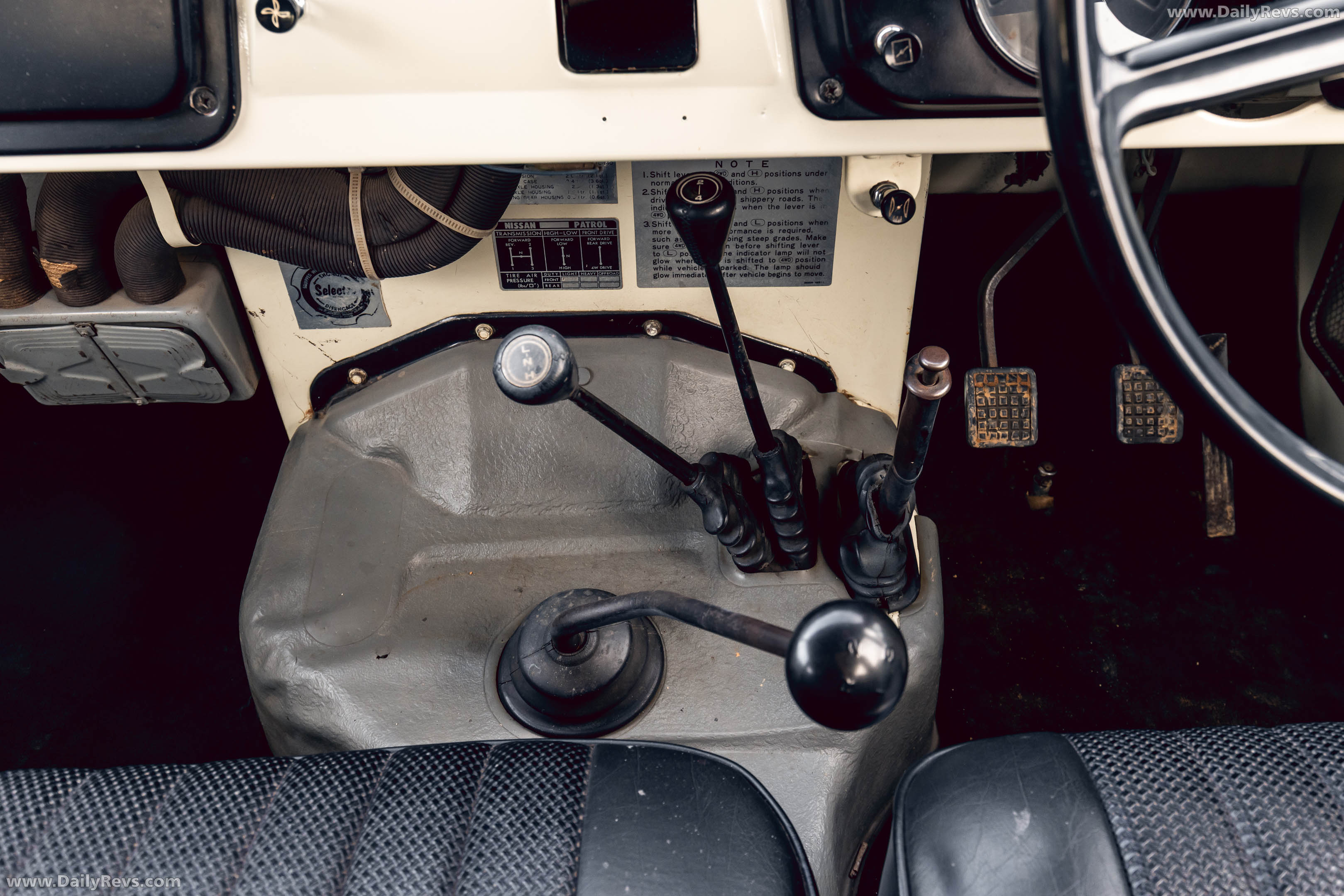 1961 Nissan Patrol G60 Interior