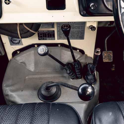 1961 Nissan Patrol G60 Interior