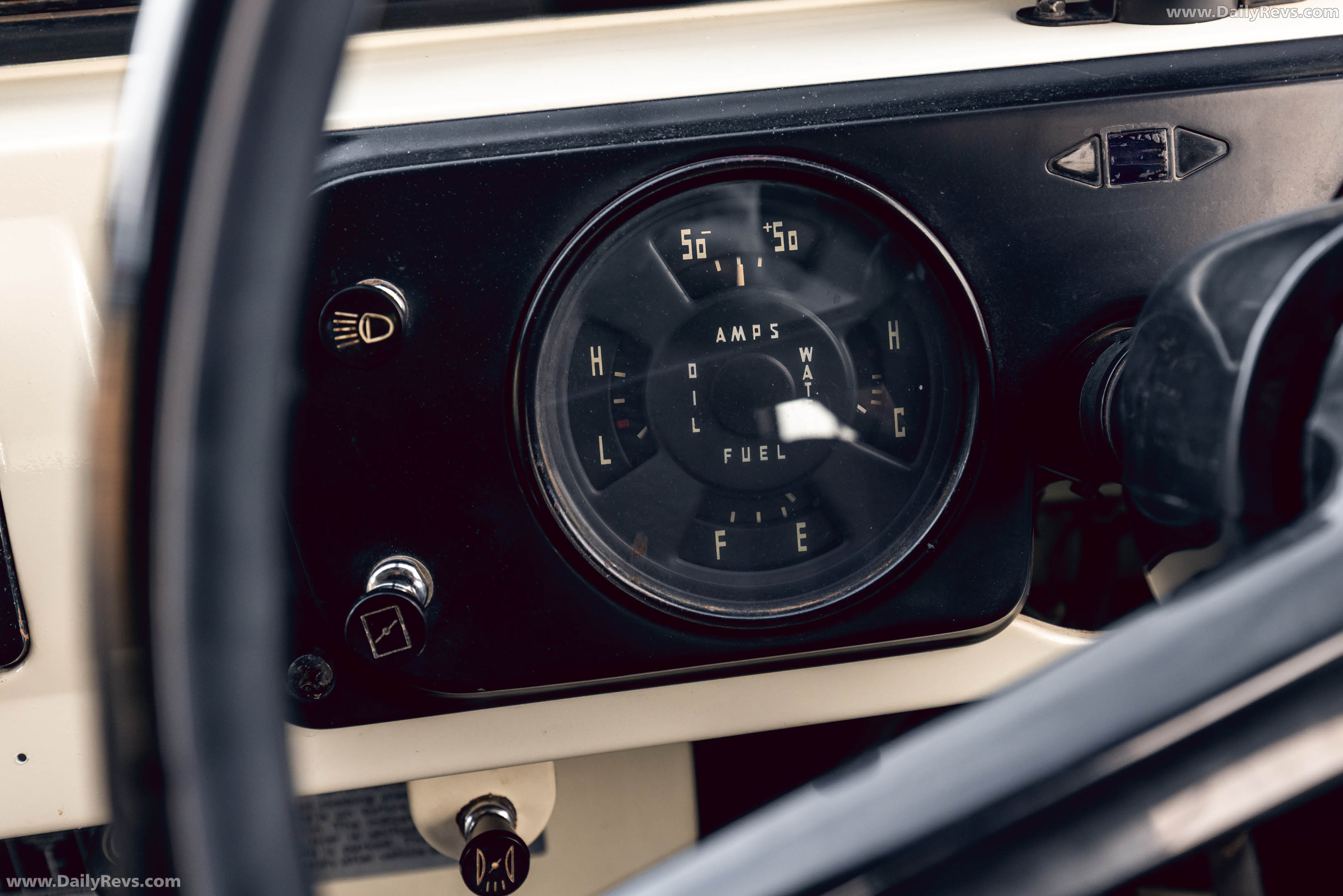 1961 Nissan Patrol G60 Interior