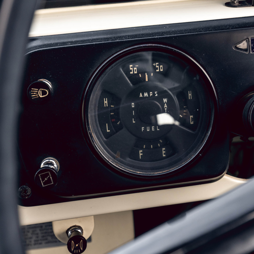 1961 Nissan Patrol G60 Interior