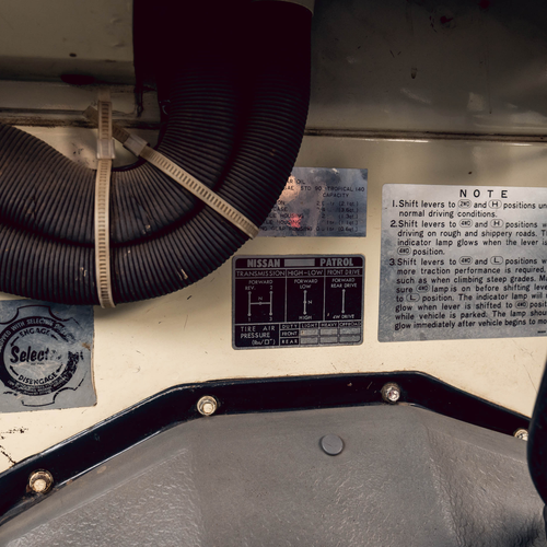 1961 Nissan Patrol G60 Interior