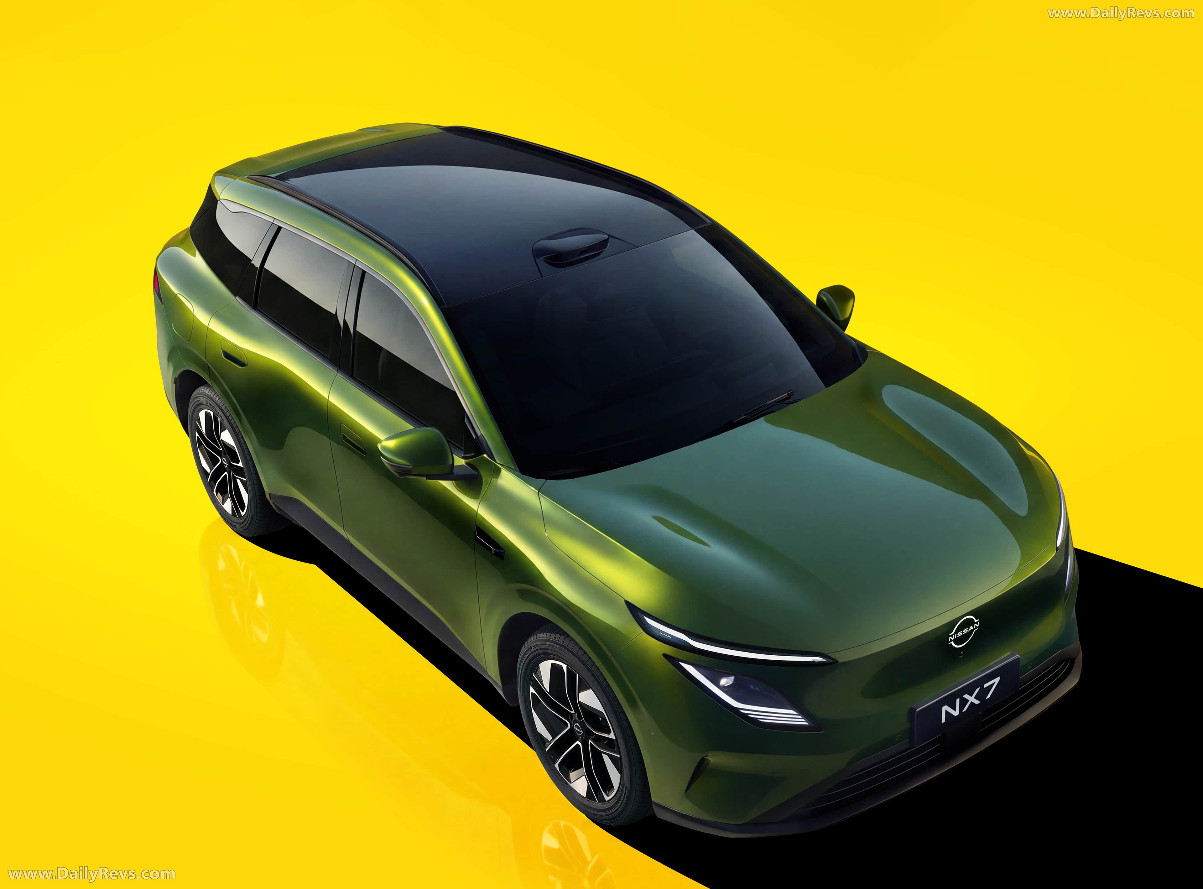 2027 Nissan NX7 Top View