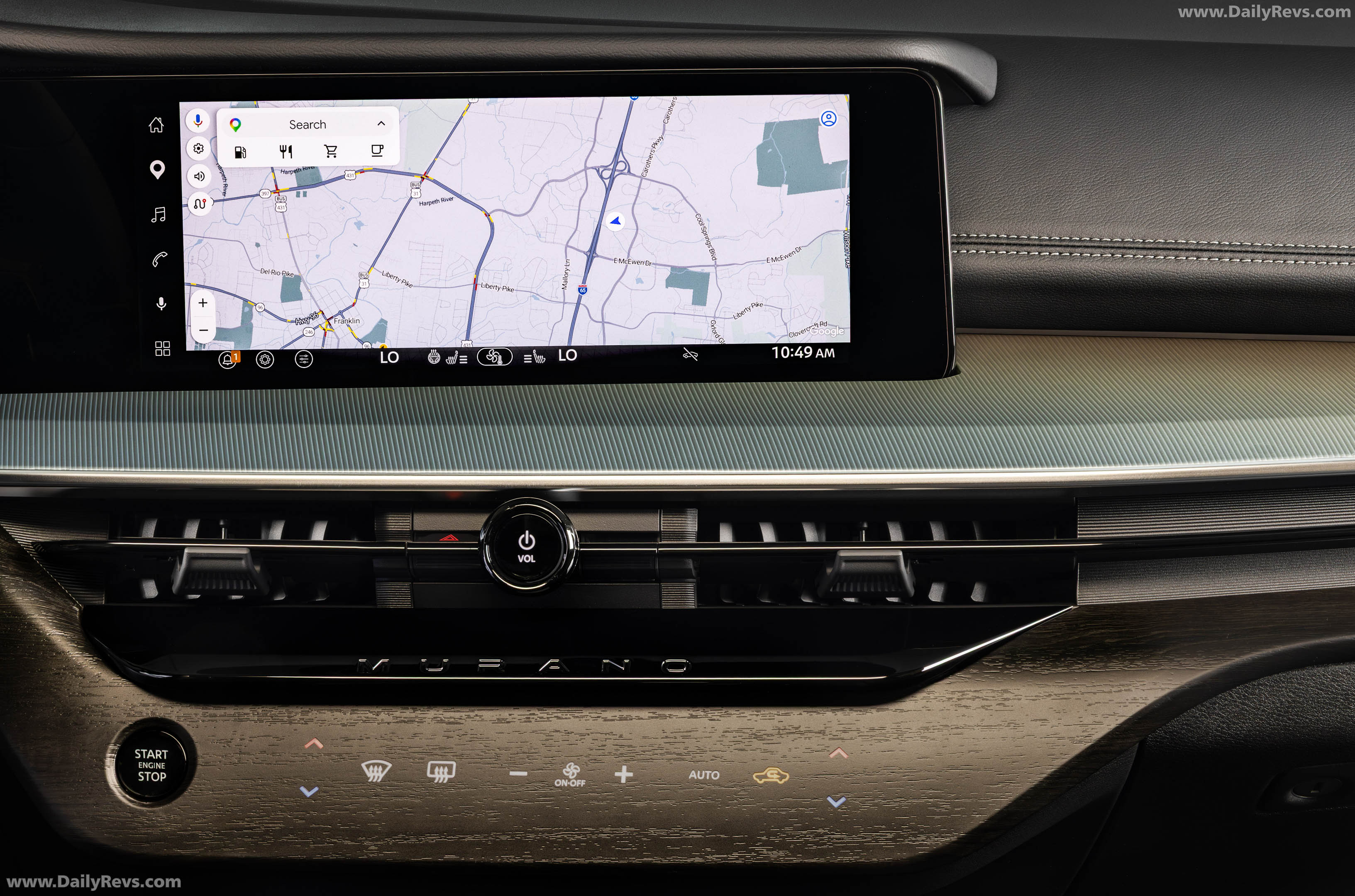 2027 Nissan Murano Dark Armor Interior