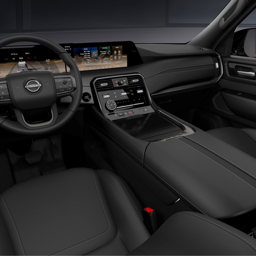 2027 Nissan Armada Dark Armor Interior