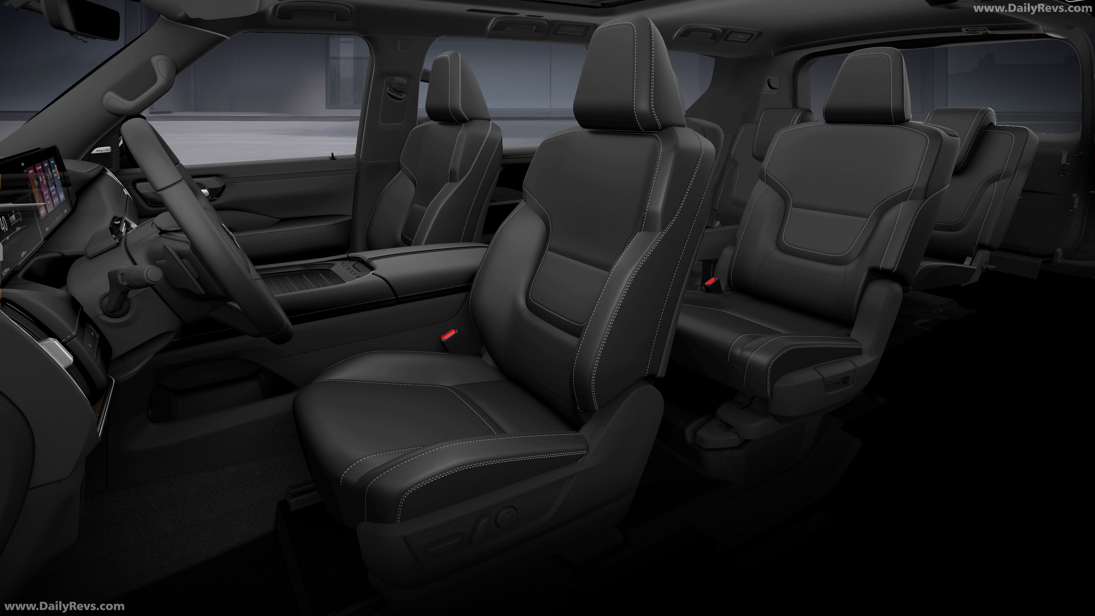 2027 Nissan Armada Dark Armor Interior
