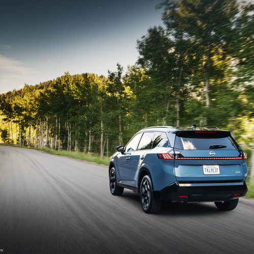 2027 Nissan Rogue Hybrid Platinum Rear View