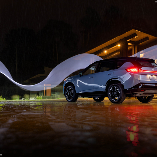 2027 Nissan Rogue Hybrid Platinum Rear View