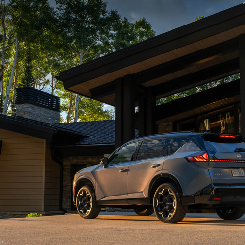 2027 Nissan Rogue Hybrid Platinum Rear View