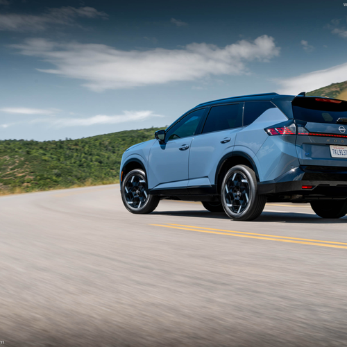 2027 Nissan Rogue Hybrid SR Rear View