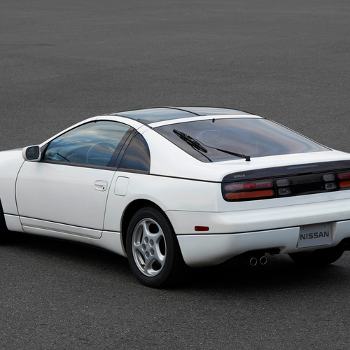 1989 Nissan 300ZX Twin Turbo Z32 Rear View