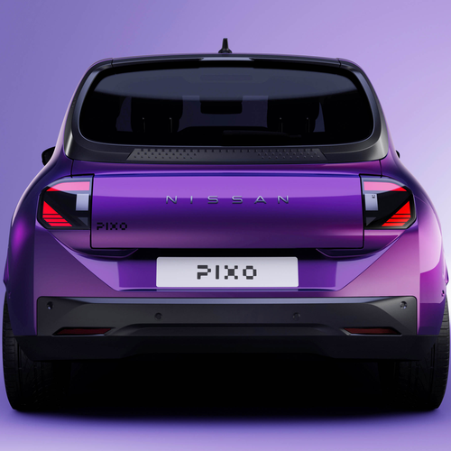 2027 Nissan Pixo Rear View
