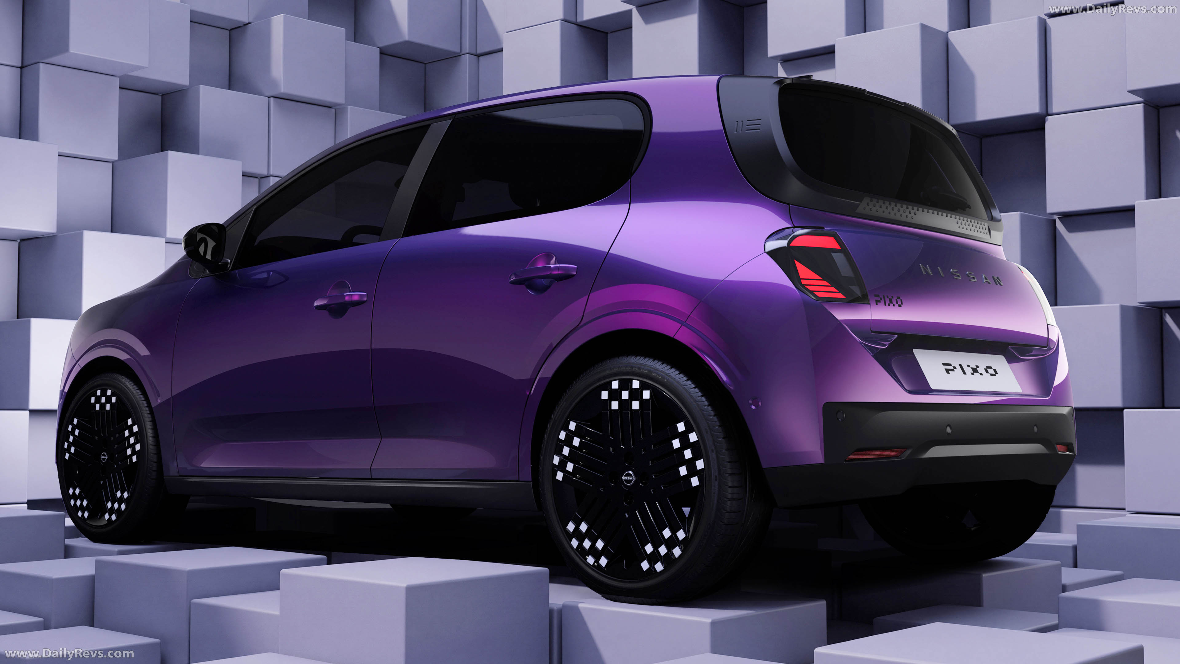 2027 Nissan Pixo Rear View