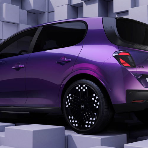 2027 Nissan Pixo Rear View