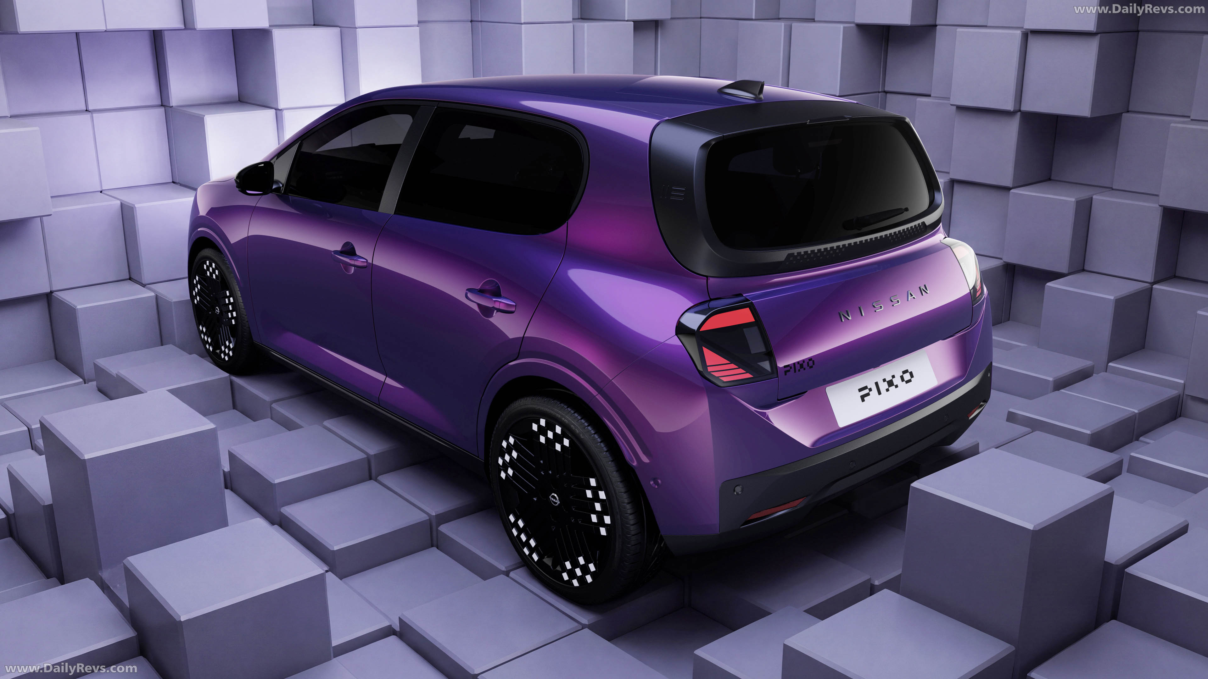 2027 Nissan Pixo Rear View