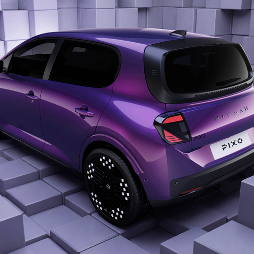 2027 Nissan Pixo Rear View
